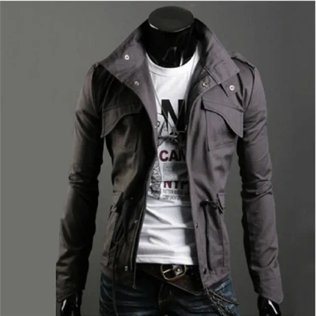 2020  Jacket Men Spring Autumn Cotton Windbreaker Pilot Coat  Men's Bomber Jackets Cargo Flight Jacket Male Clothes