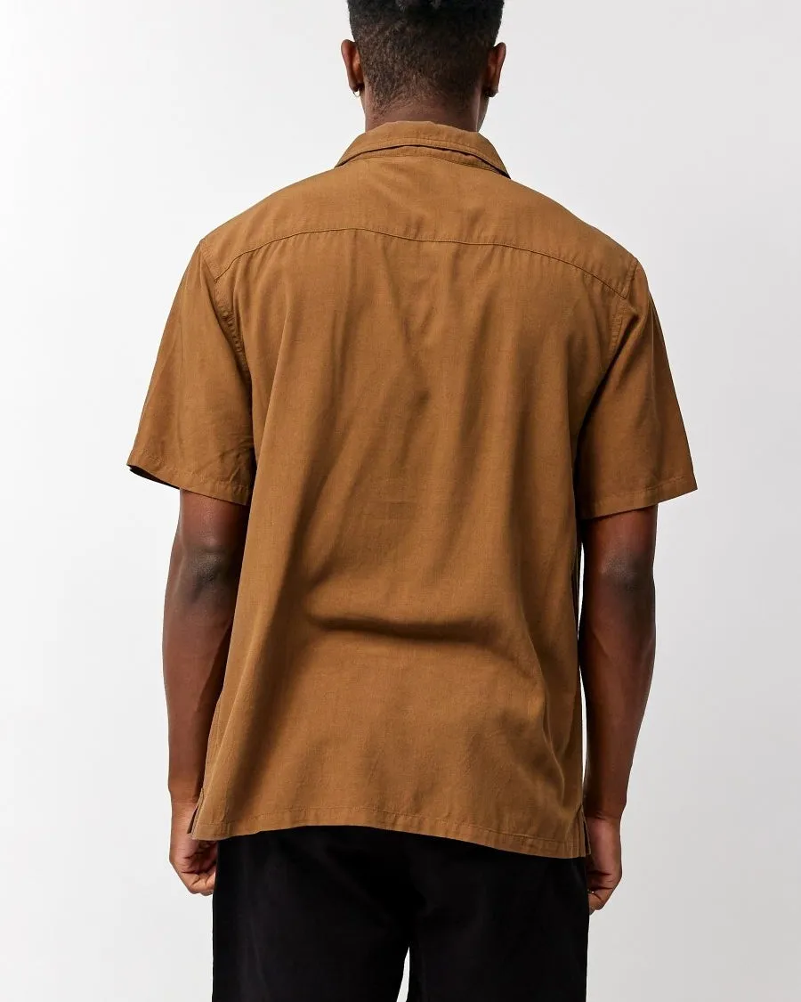 Caleb Shirt in Brown