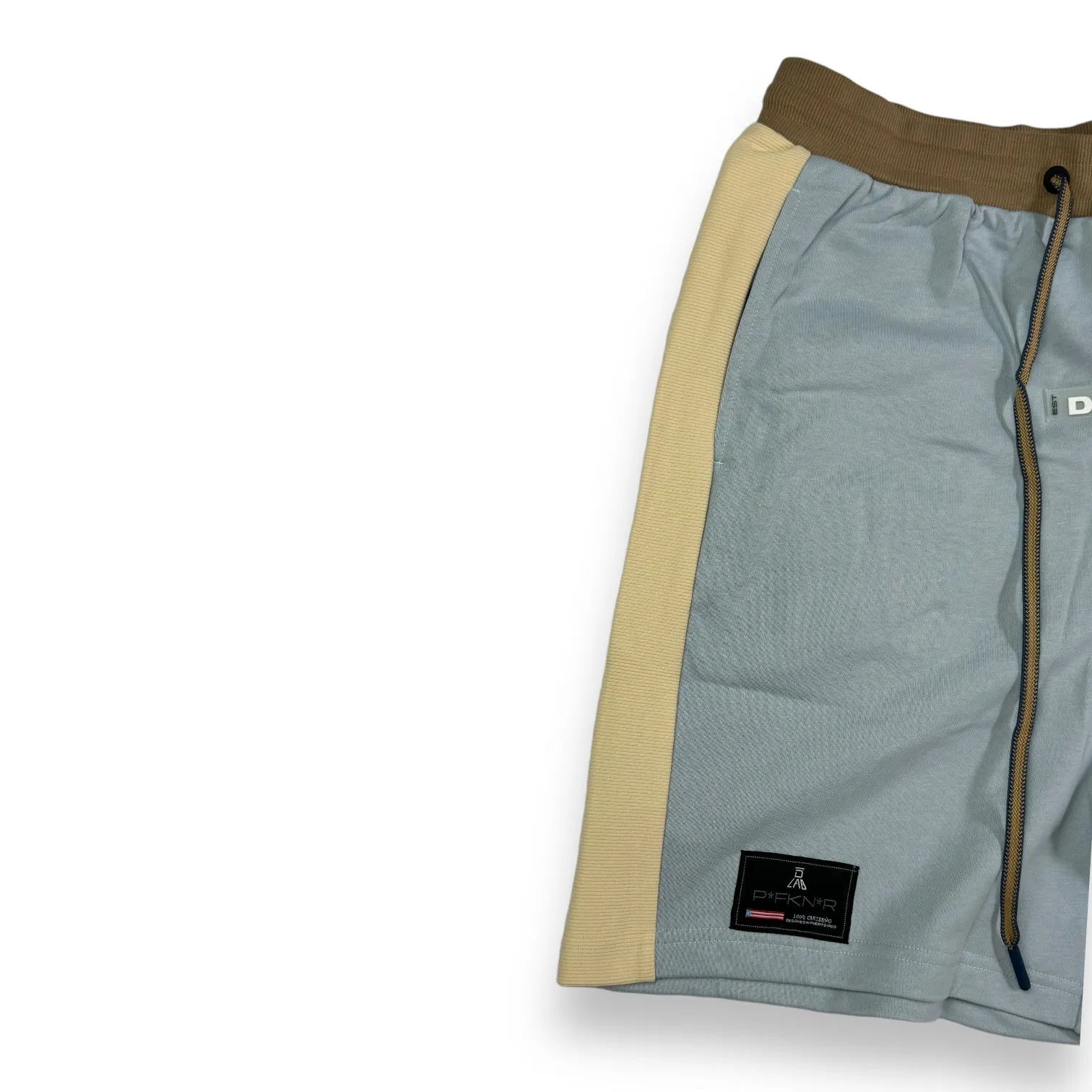 Certainly! Heres an optimized title with modifiers for the e-commerce product:

Stylish DLAB Oversized Shorts - Baby Blue, Cream & Brown | Comfortable & Trendy Casual Wear

This title uses adjectives like Stylish, Comfortable, and Trendy to attract potential buyers, while also including all the color options.