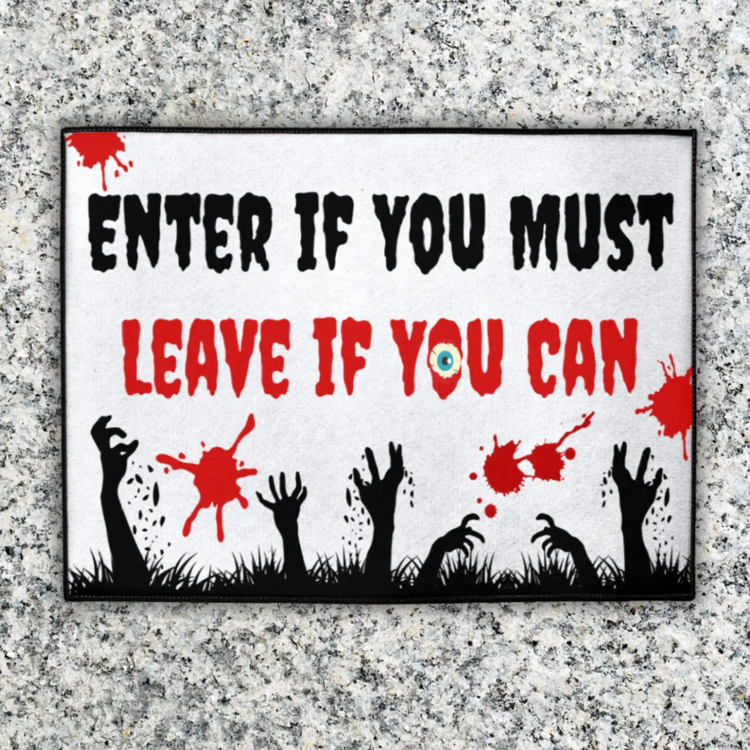 Enter If You Must Doormat