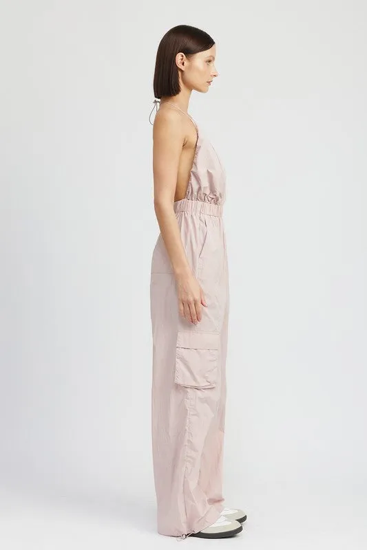 Janelle Cargo Jumpsuit