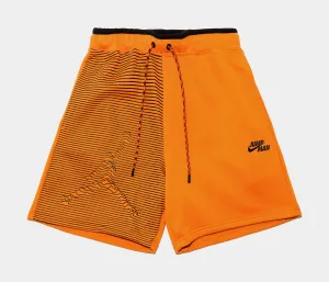 Jumpman Fleece Shorts Mens Shorts (Orange)