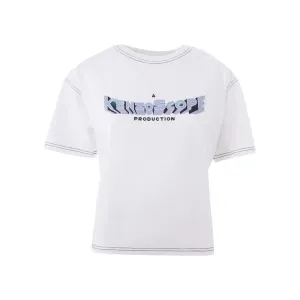 Kenzo Elegant White Cotton Top for Women