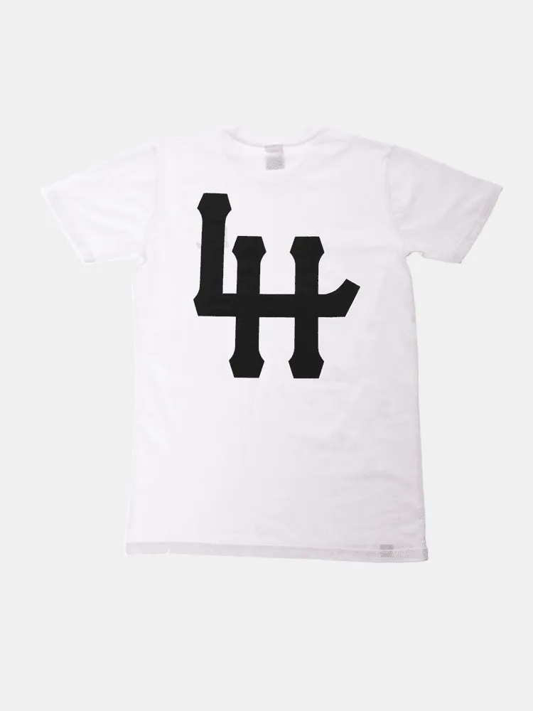 LH Big Logo Tee - White / Black