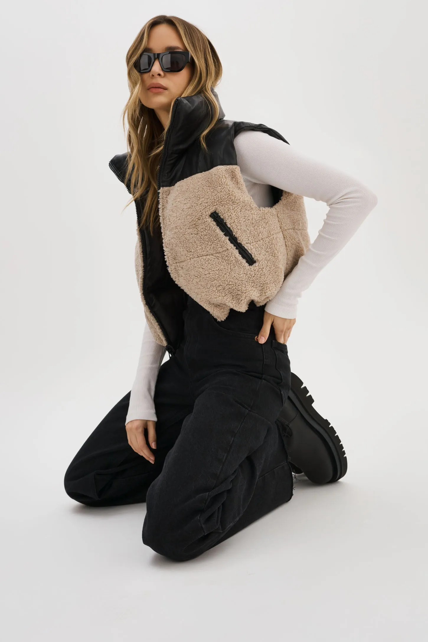 MELICIA | Reversible Puffer Vest