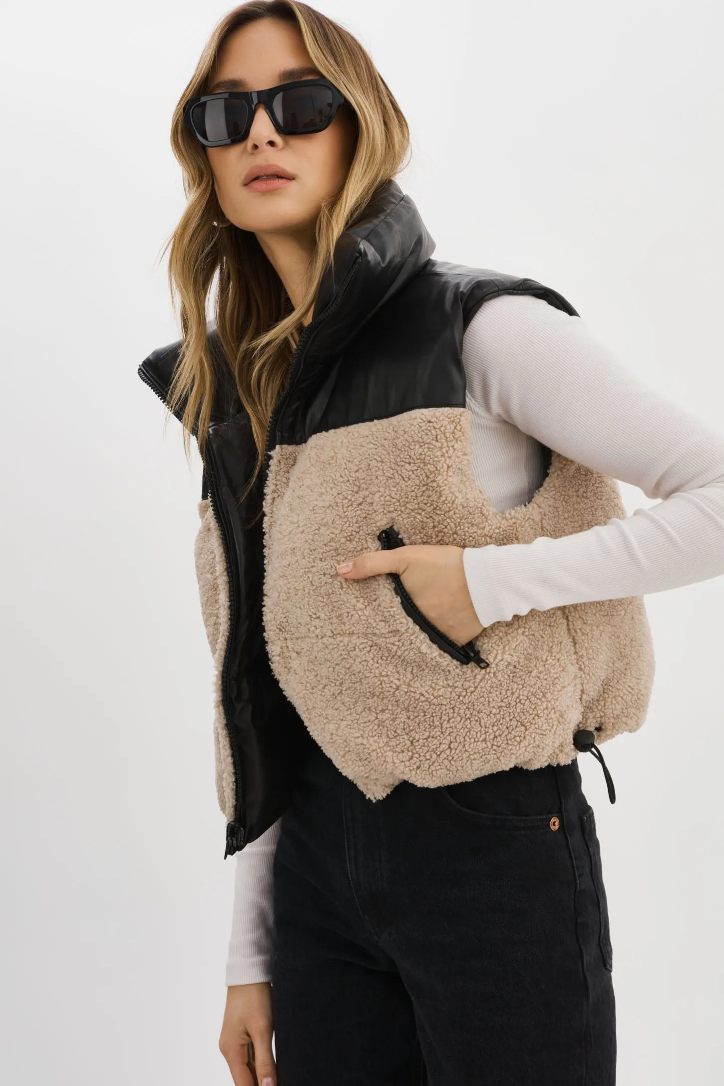 MELICIA | Reversible Puffer Vest