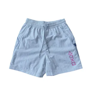 Puma X Playstation 6 inch Woven Shorts (Silver Mist)