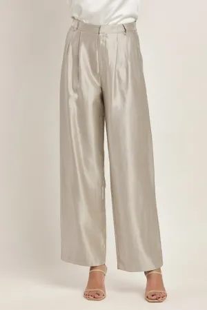 Shiny Twill Pants