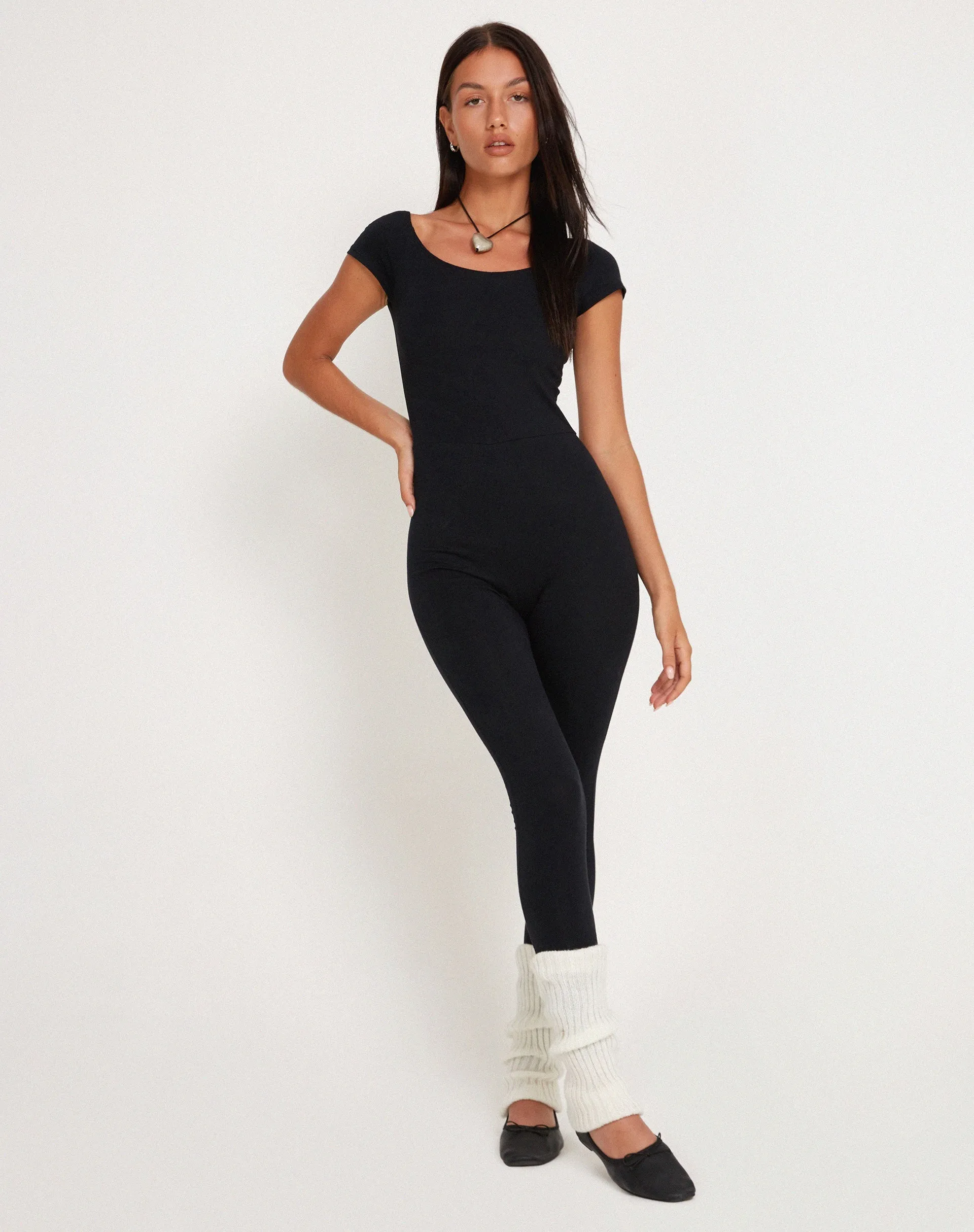 Sovana Unitard in Black