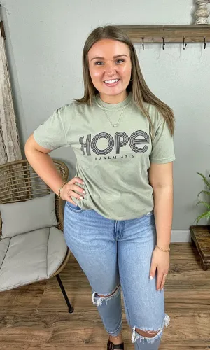 SS Hope Tee in Sandstone by Inked Threads