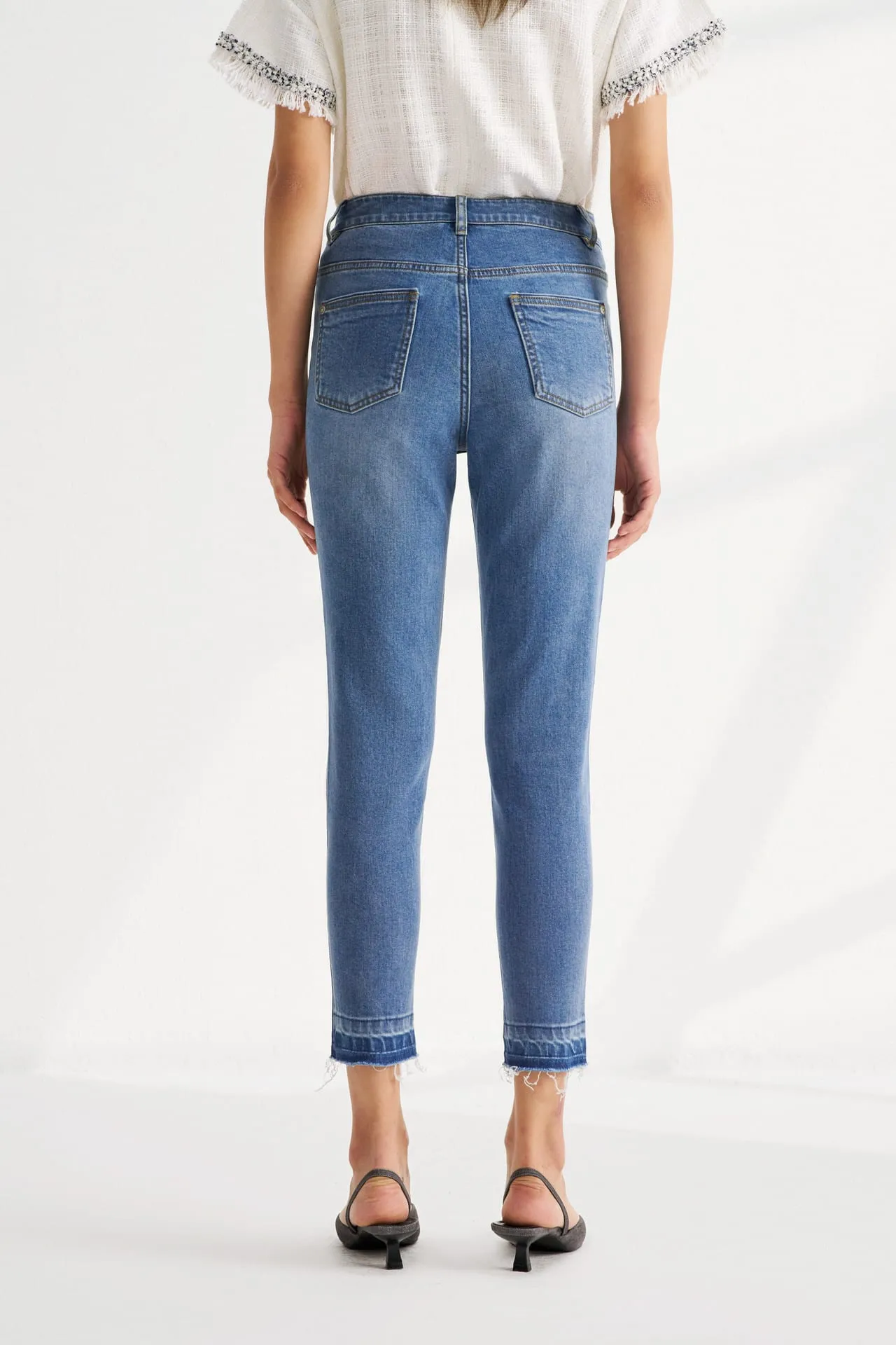 Stretch Denim Skinny Jeans