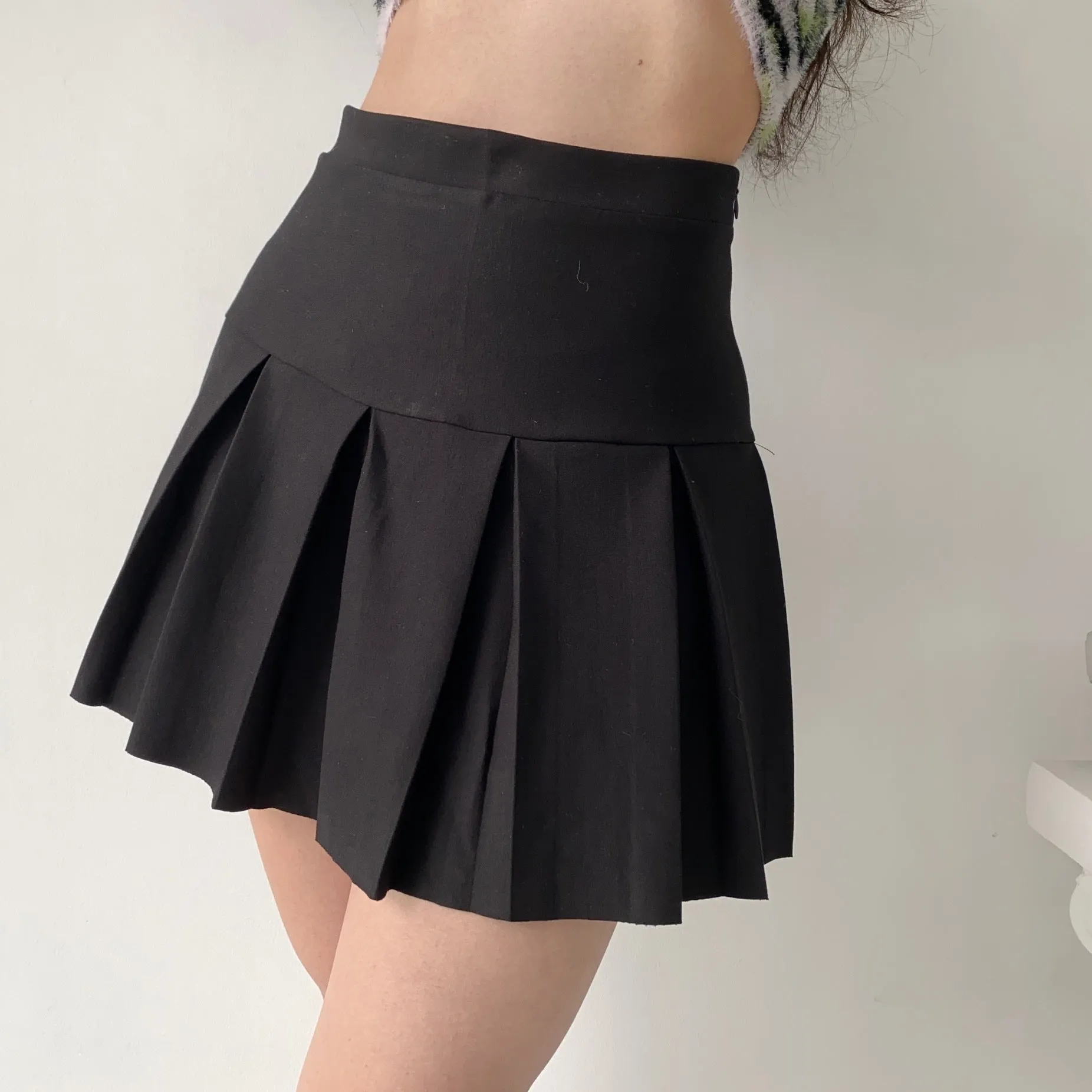 Wenkouban - College Style Tennis Skirt